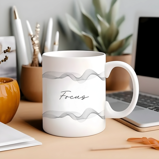 Flow & Focus Ceramic Mugs|11oz