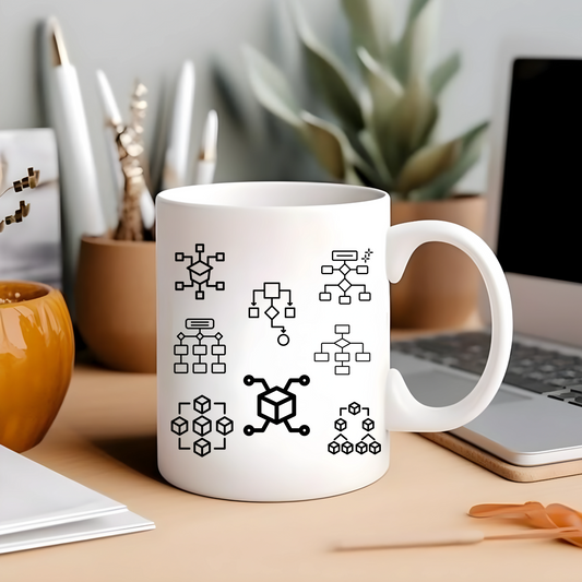 Programmer Mug with "Commit" | Funny Gift for Developers